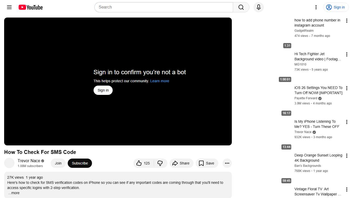 How To Check For SMS Code - YouTube
